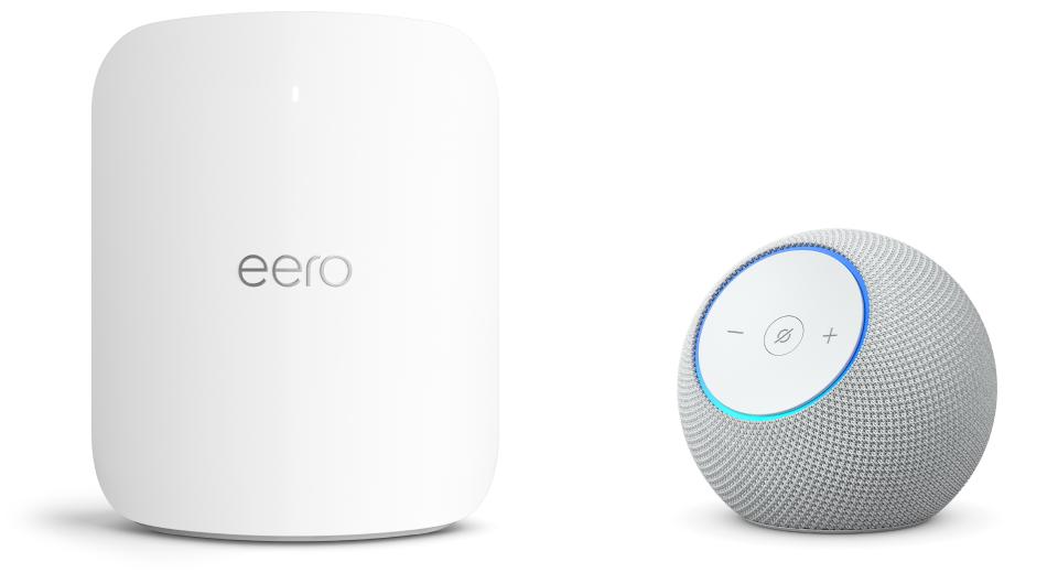 eero Max 7 と、中継器として連携できる Amazon Echo デバイス