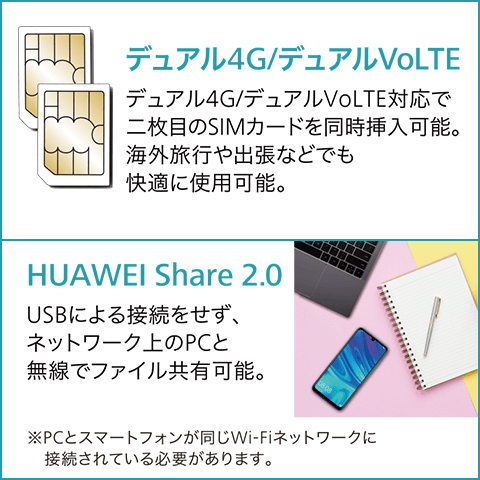 Huawei Nova Lite 3 ファーウェイ ノヴァ ライト 3 格安スマホ 端末 エキサイトモバイル